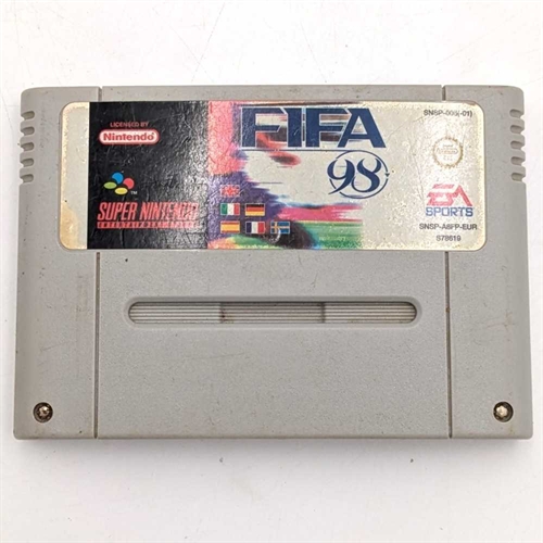 FIFA 98 - SNES - Cartridge - (EUR) (B Grade) (Genbrug)